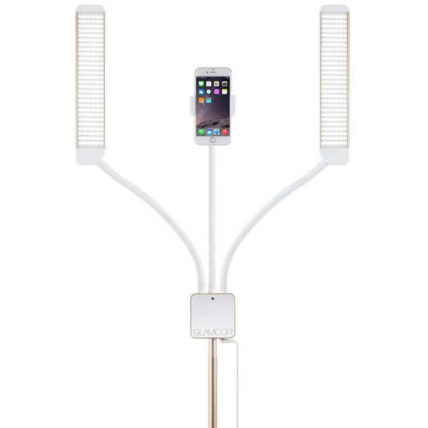 Glamcor Multimedia X Led (White and Gold)